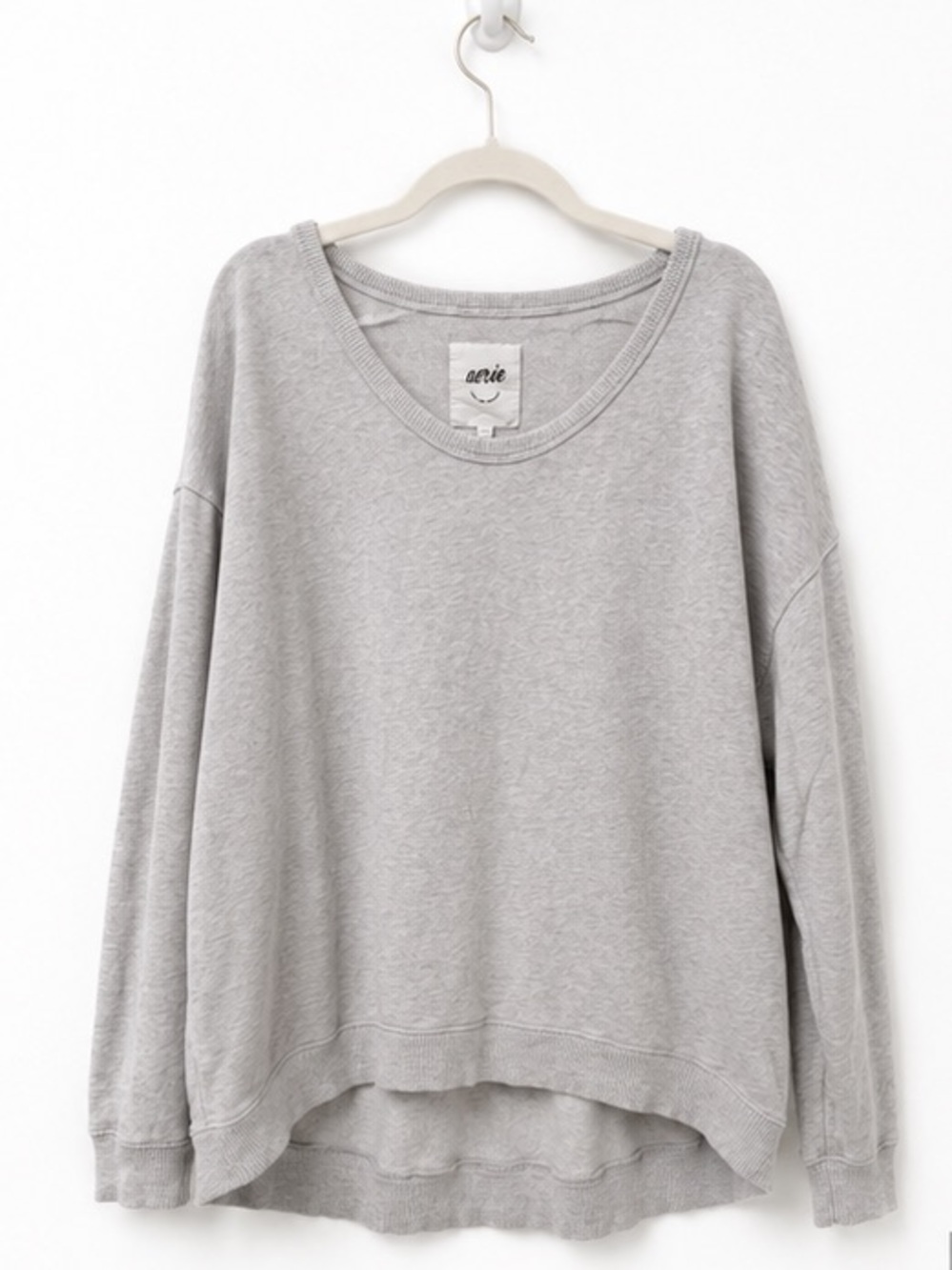 aerie Summer Daze Sweatshirt Grey